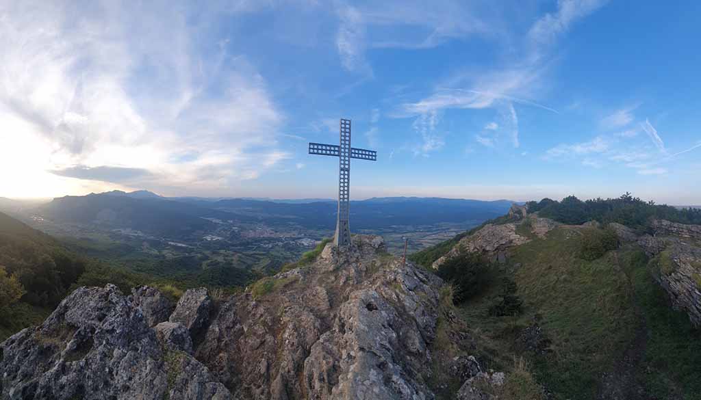 Vistas desde la cruz de Urbasa