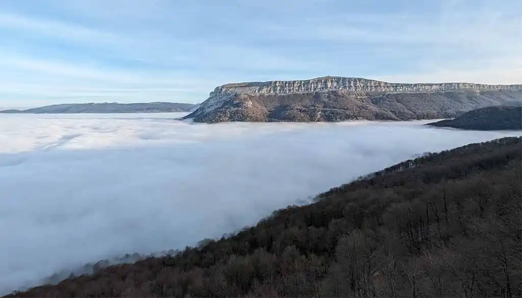 Mirador del puerto de Lizarraga hacia San Donato - Beriain