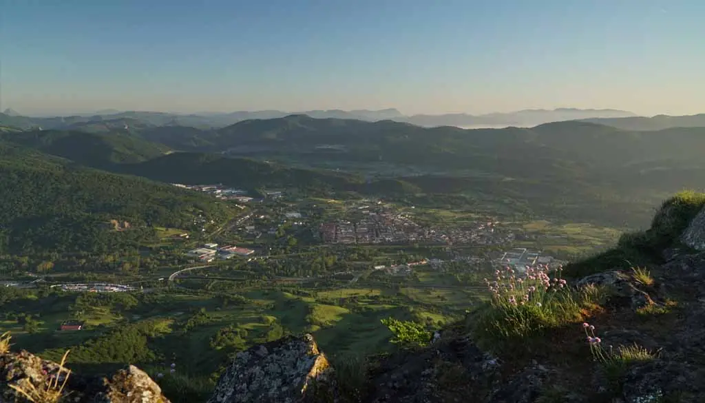 Vistas desde la cima de Urbasa-Andía